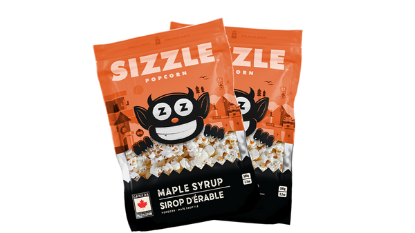 Maple Syrup Sizzle 2-Pack - Sizzle Popcorn
