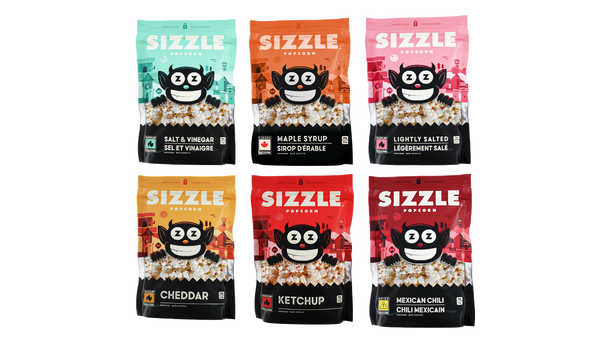 Super Sizzle 6-Pack - Sizzle Popcorn